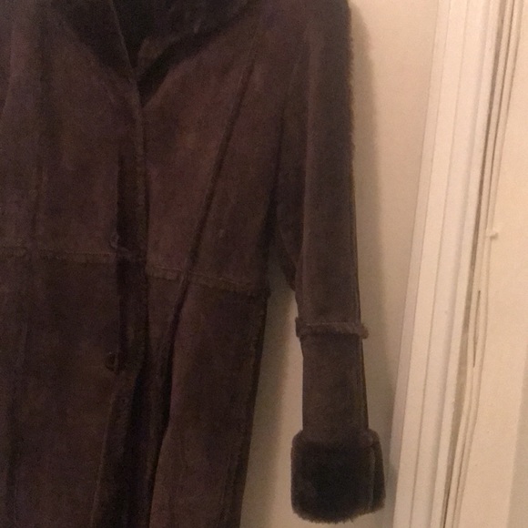 Genuine Suede Coat - Picture 3 of 6